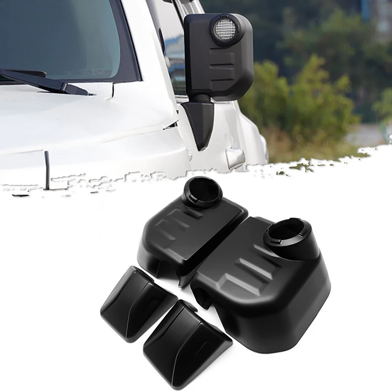 

Decorative Exterior Modification Lightless Style Rear View Mirror Cover For Toyota FJ Cruiser Side Mirror Covers
