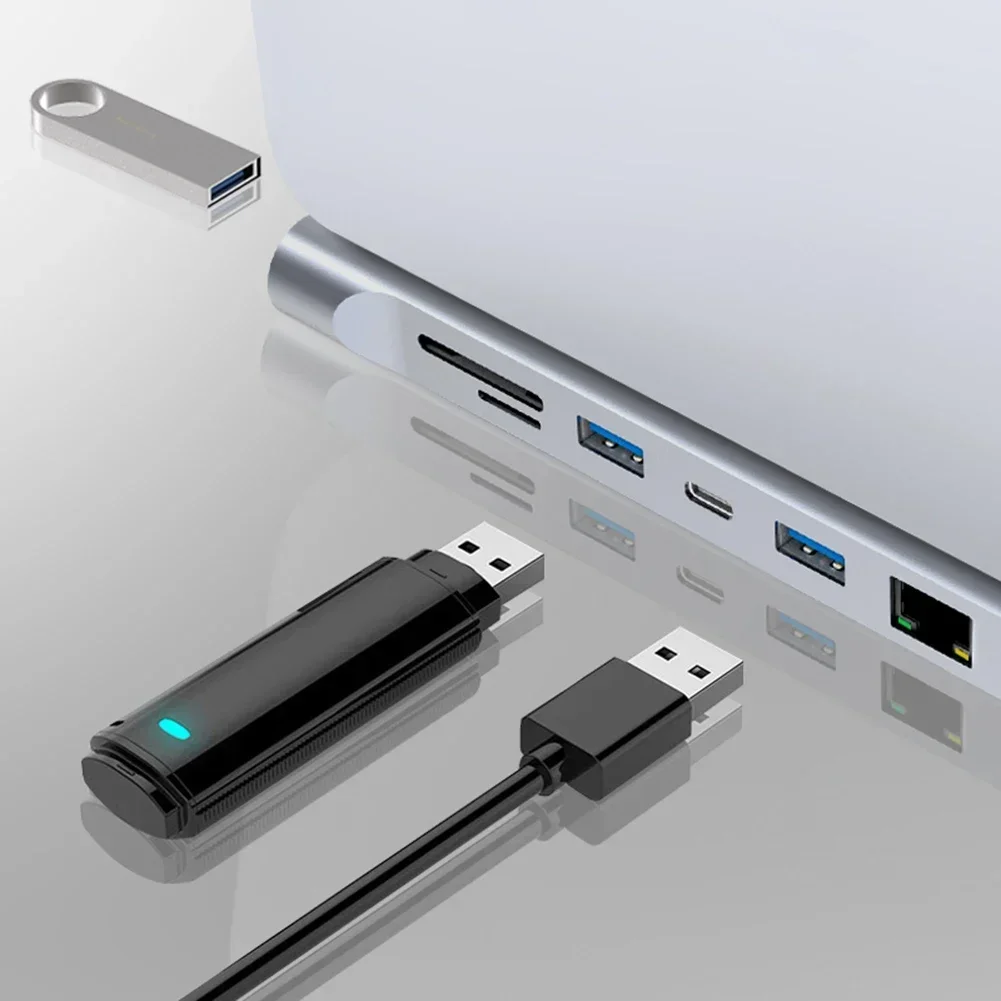 Концентратор 12 в 1 USB C 3.1 Type-C для совместимого док-станции с разветвителем 4K RJ45 VGA