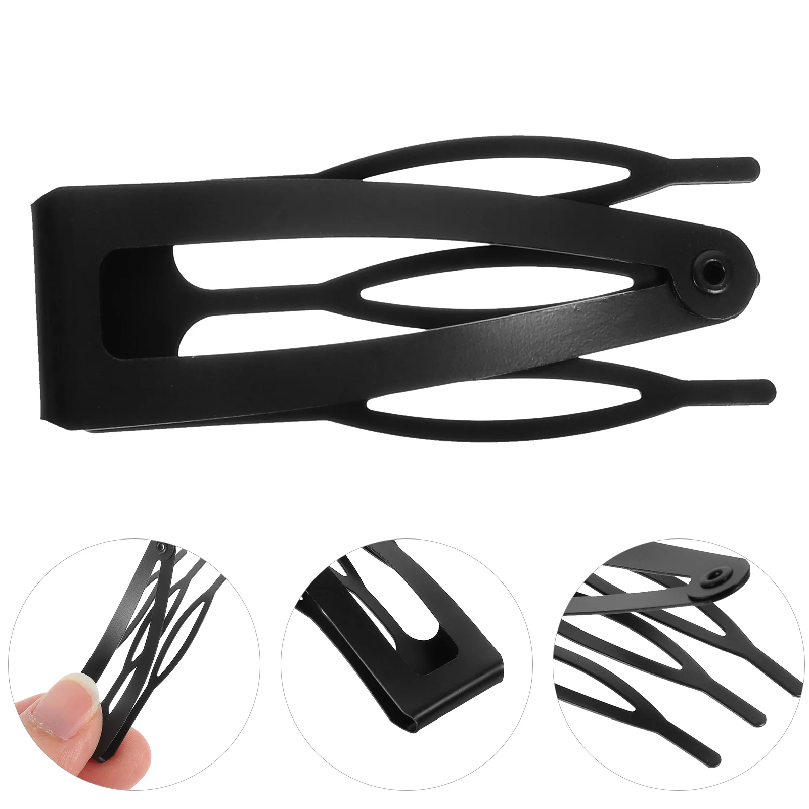 

30 Pcs Hair Accessories Short Clips Metal Snap Hairpin Girls 8-12 Kawaii Women's