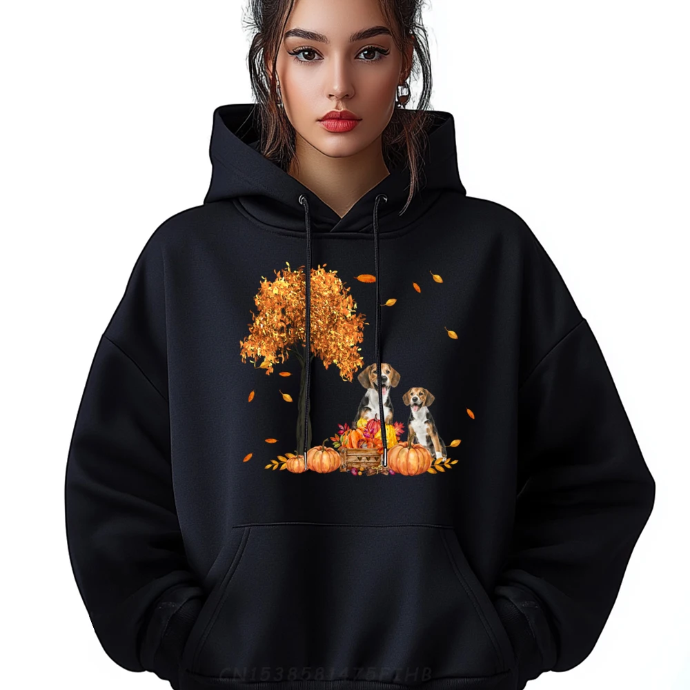 Бегль осенний лист осенняя футболка для любителей собак День Благодарения