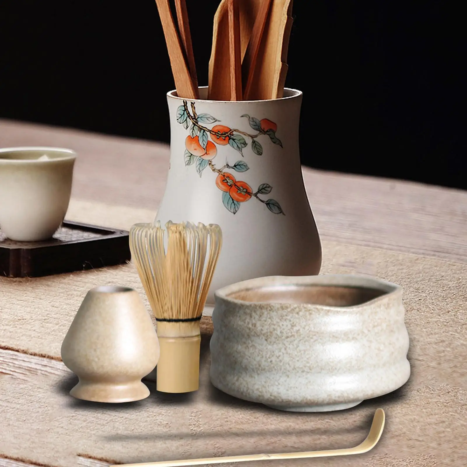 Набор маття ручной работы традиционная чайная церемония для чайного дома