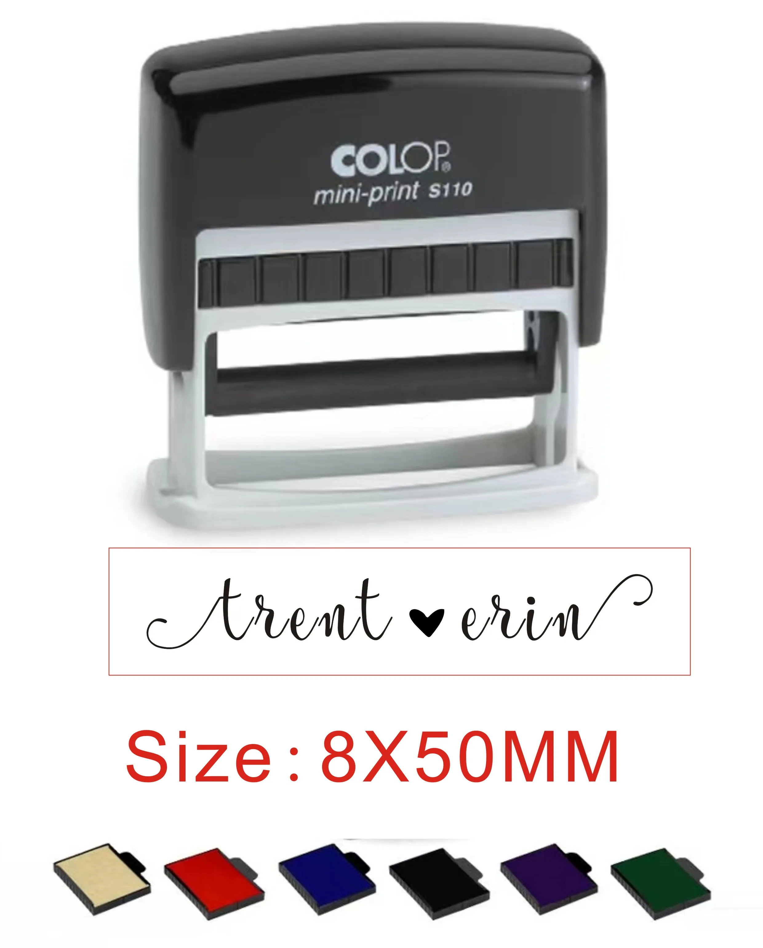 Colpo задняя чернильная печать серии P длинная текста для фигуры специальная