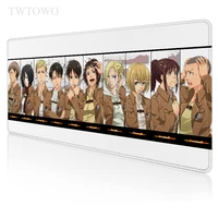 anime attack on titan mouse pad gamer xl hd new home large mousepad xxl mousepads anti slip soft office desktop mouse pad