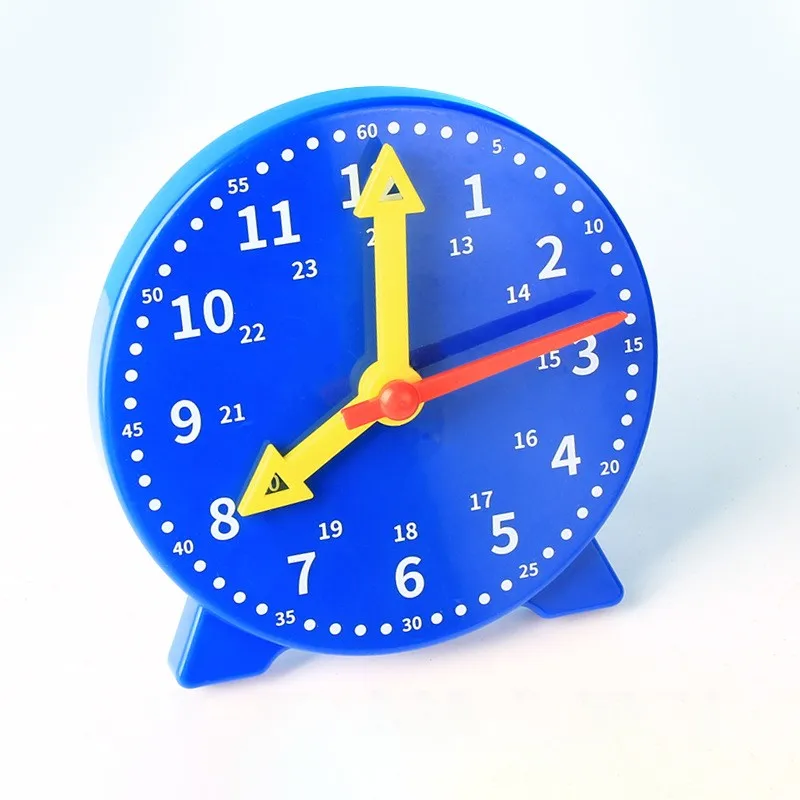 

Children Clock Toys Montessori Educational Toys Learning Hour Minute Second Cognition Clocks Time Toys Kids Early Teaching Aids