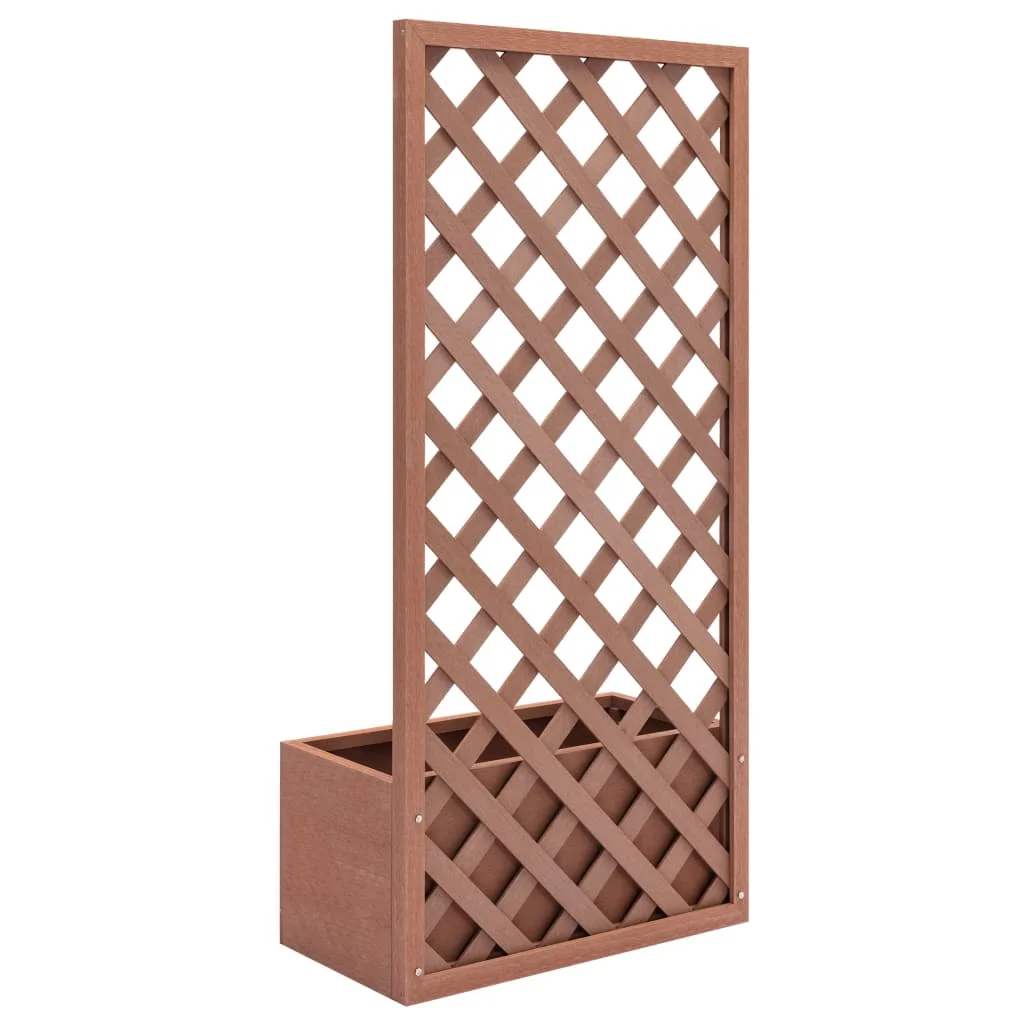 VidaXL WPC lattice planter 70x30x135 cm |