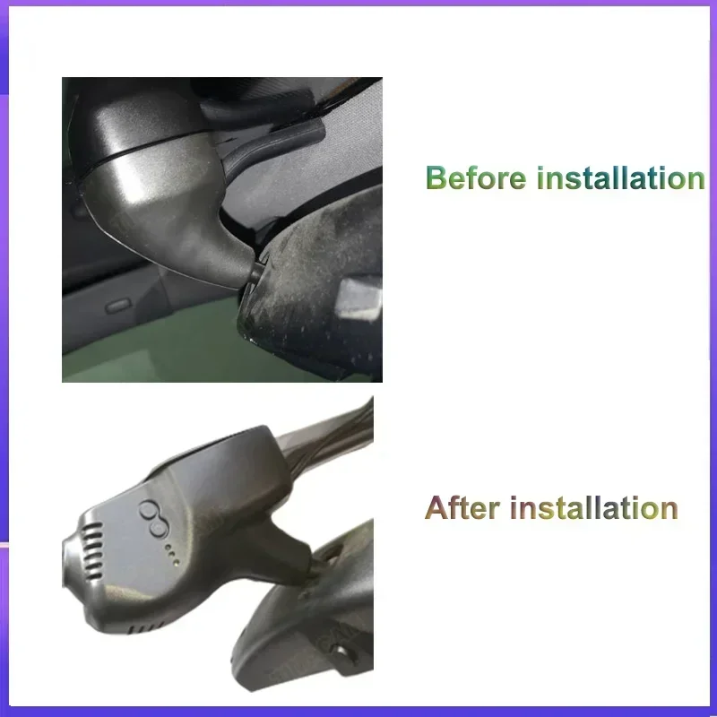 Для Volkswagen VW Tiguan Passat Touareg Touran Golf Polo Jetta Arteon Multivan Magotan EOS Plug and Play 1K 1080P Wi-Fi Dashcam