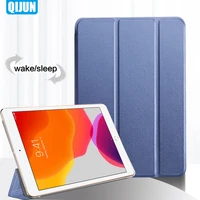 tablet case for apple ipad 10 2 2021 9th smart sleep wake up tri fold full protective flip cover stand for a2602 a2604 a2603
