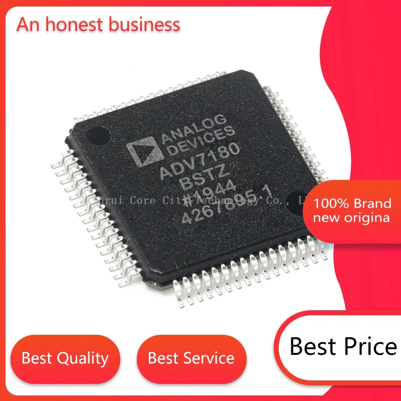 Новинка 100%, ADV7180BSTZ, ADV7180BST, ADV7180BS, ADV7180B, ADV7180, ADV, 7180BSTZ LQFP-64, оригинальный запас, добро пожаловать на консультацию