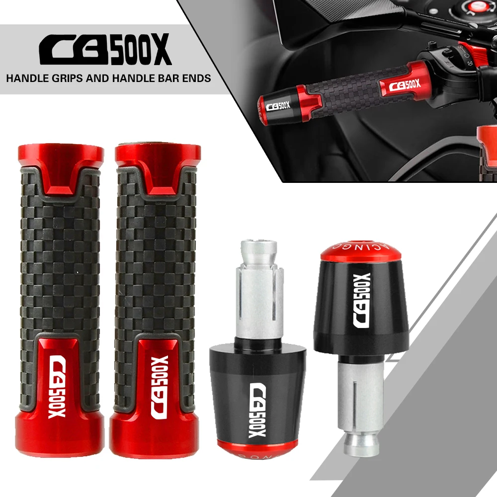 

7/8" 22MM Handlebar Hand Grips For HONDA CB500 CB500X CB 500X CB500 X 2013-2020 2021 2019 2018 Hand Bar Ends Accessories moto