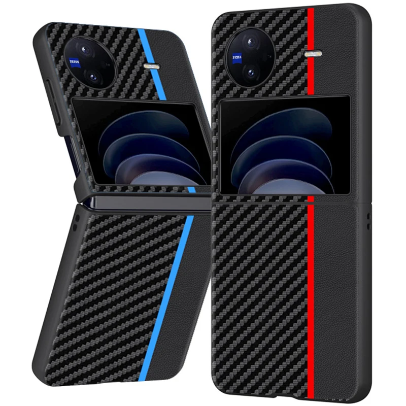 

Кожаный чехол из углеродного волокна для Vivo X, флип-чехол для Vivo X, флип-чехол для телефона, Ультратонкий противоударный чехол для задней панели телефона