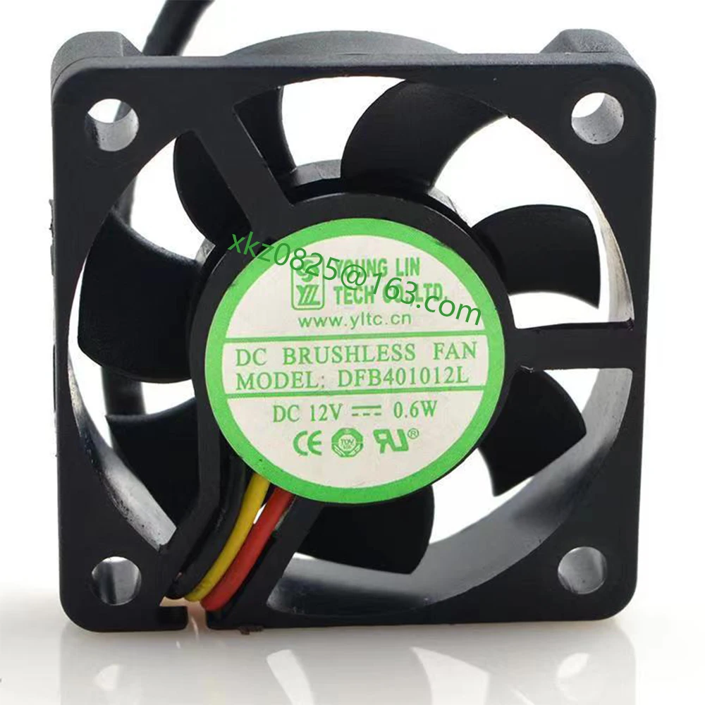 Новый оригинальный бесшумный вентилятор охлаждения DFB401012L с двумя шариками 12 В 0,6 Вт