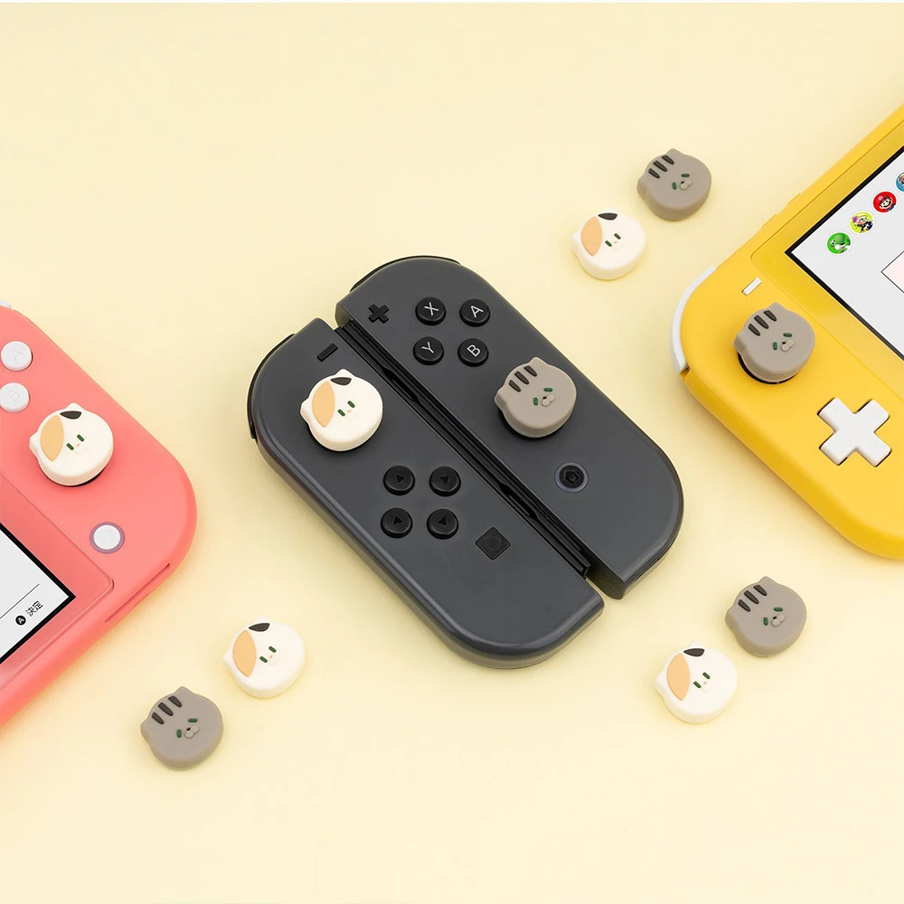 Крышка для джойстика Nintendo Switch OLED Ghost контроллер Joycon крышка защитный чехол