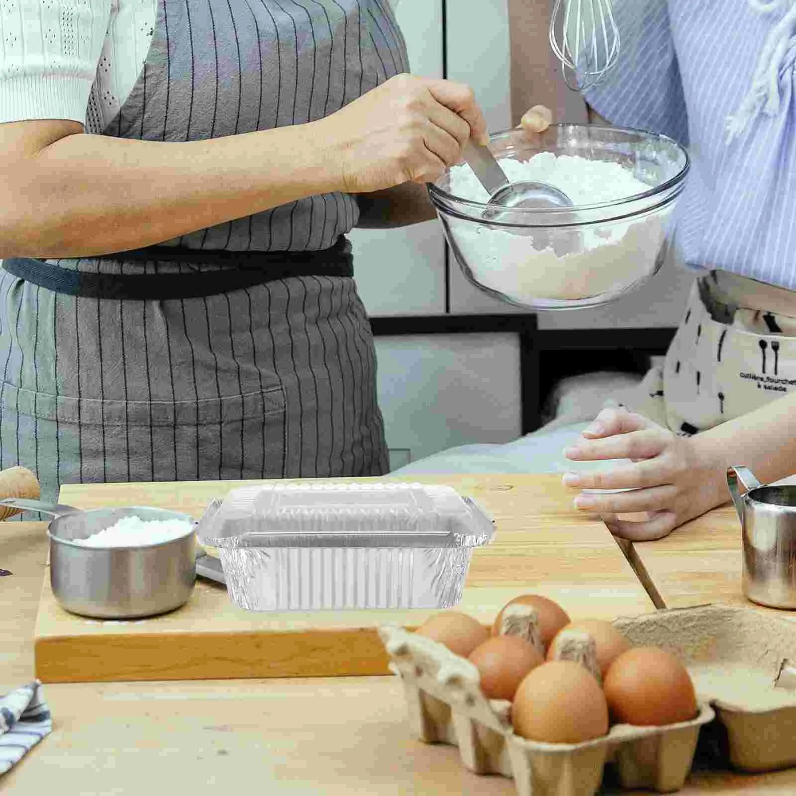 20 шт. упаковочная коробка контейнеры для пищевых продуктов с крышками коробки из
