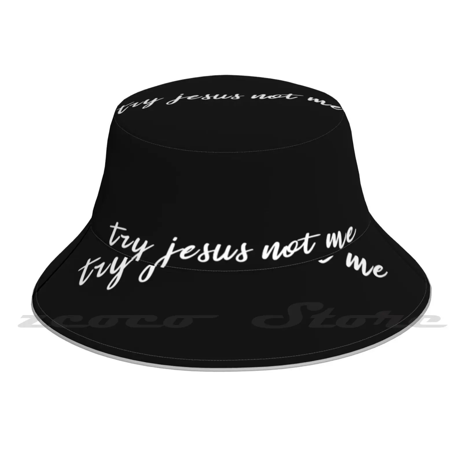 

Попробуйте Иисуса не я-христианские цитаты-Забавный дизайн Панама модная мягкая индивидуализированная Подарочная шапка с узором попробуйте Иисуса не я попробуйте Иисуса