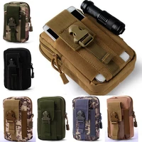 soft back tactical molle pouches small pocket belt waist bag military pack running pouch travel camping bags outdoor accessories