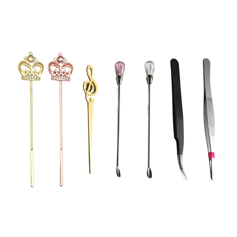 

Small Furnace Lacquer Seal Wax Seal Stirring Spoon Decoration Supplies