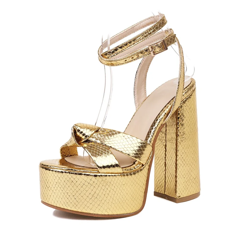 Туфли-лодочки женские с открытым носком пикантные сандалии на высоком каблуке