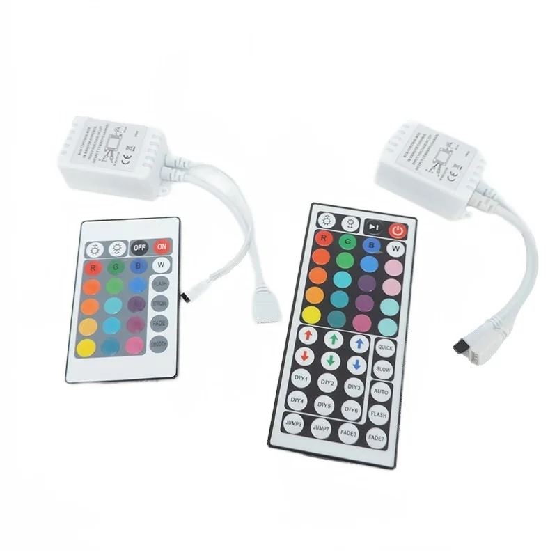 

Светодиодная RGB-лента, 12 В постоянного тока, 10000 клавиш, ИК-пульт дистанционного управления, Регулируемый переключатель для SMD 3528/5050/5730/Светодиодная лента