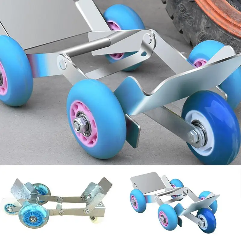 

Car Wheel Move Workshop Tool Heavy Duty Flat Dolly With Wheels Auto Moving Device Dolly For Cars Bikes Motorcycles Cycles