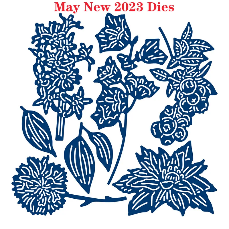 

Exquisite Flowers 2023 New Metal Cutting Dies For Diy Scrapbook/Photo Album Decor Embossed Paper Cards