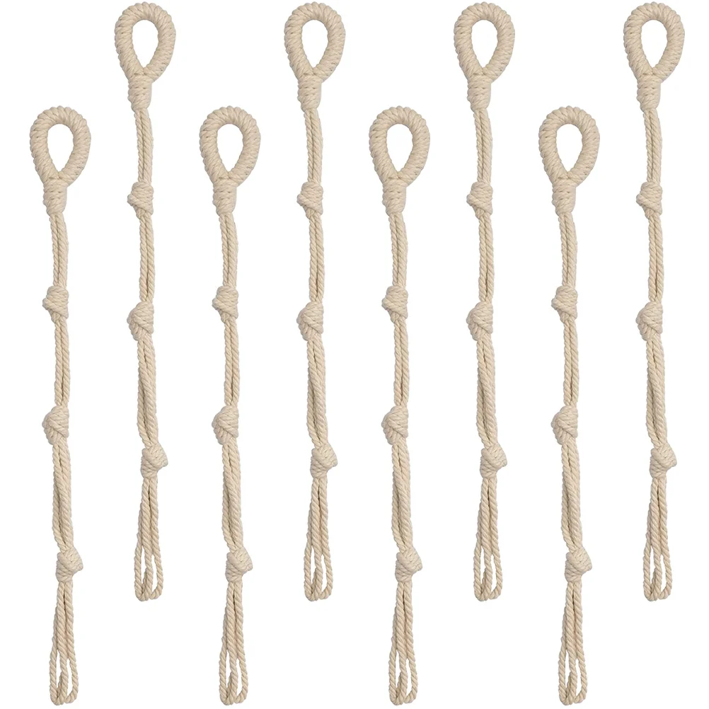 8 шт. удлинитель корзины подставка для комнатных растений вешалка макраме