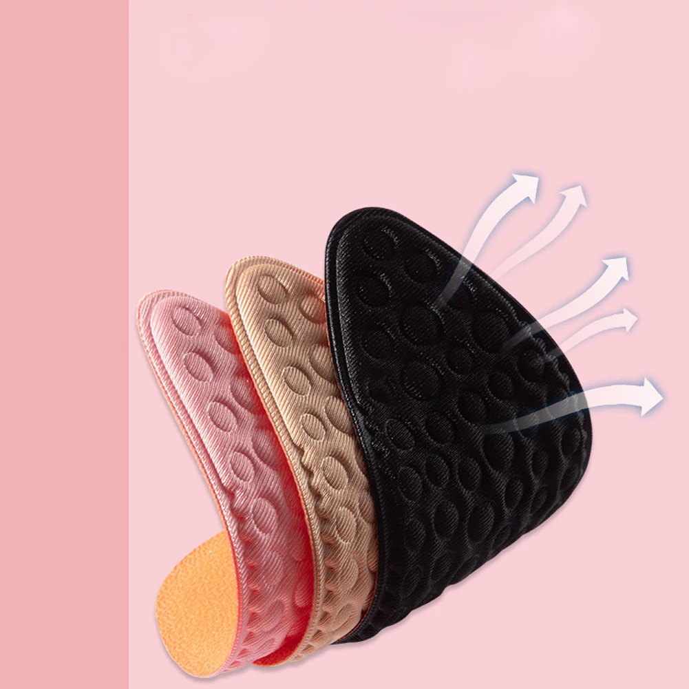 

1Pair Breathable Thickening Half Code Pad Forefoot Pads Soft High Heel Insoles Shock Absorbing Insoles Shoes Accessoires