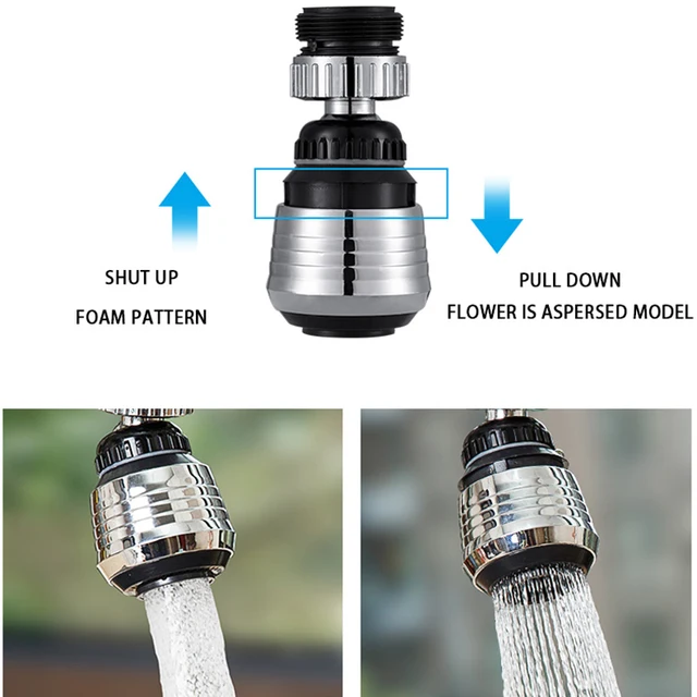 Rotatable Faucet Aerator Extender 2