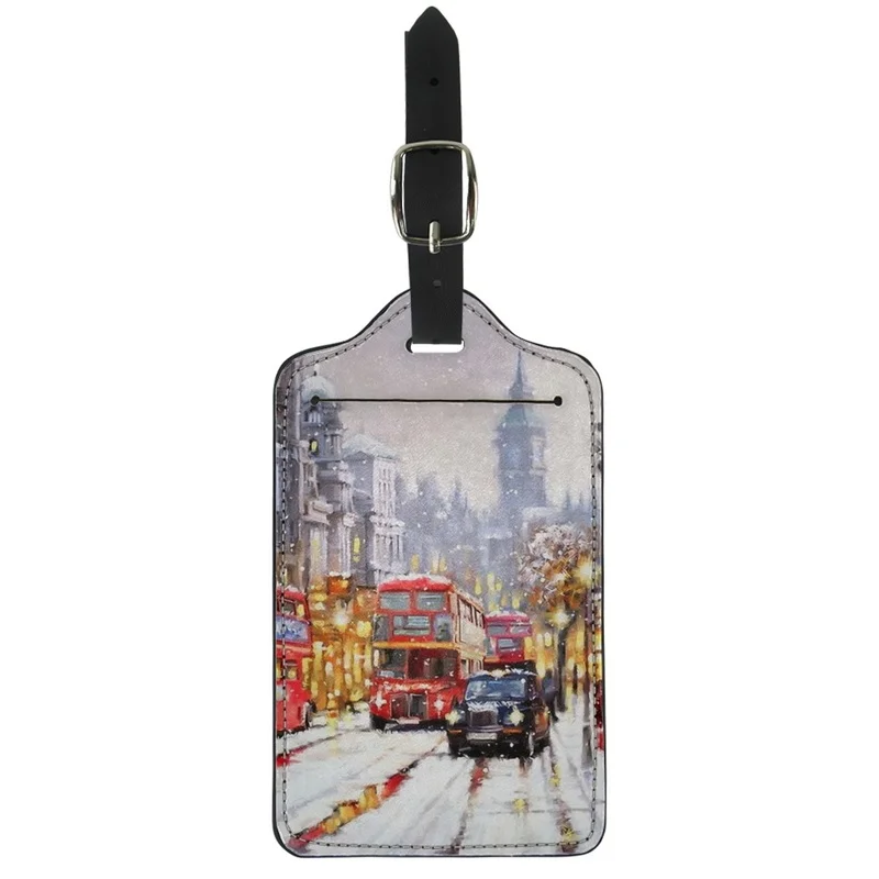 

Забавные мультяшные автомобильные бирки twoheart sgirl для багажа, багажная сумка, этикетка, чехол для карт, ПУ чемодан, держатель для имени, удостоверения личности, адреса