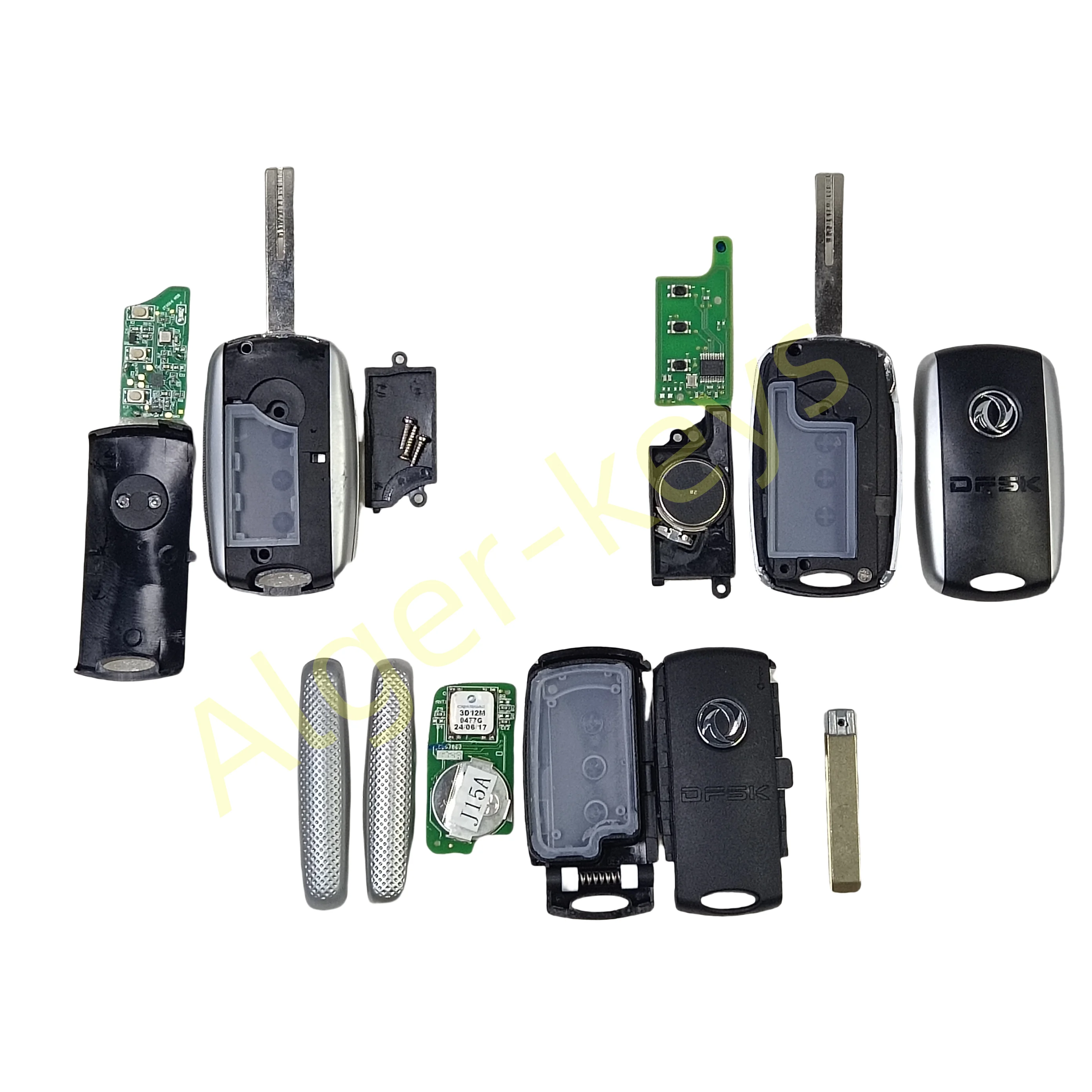 Оригинальный OEM-ключ для Alger-keys 433 МГц 4D60 47 8A откидной ключ DongFeng DFM DFMC Glory 560 580