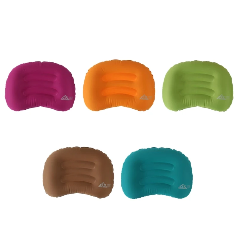 

Portable Inflatable Pillow Travel Ultralight Air Pillow Neck Pillow Camping Sleeping Gear Fast Use TPU