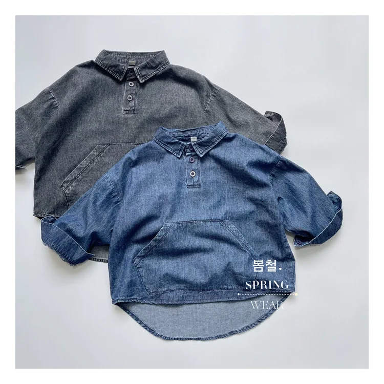 

Cotton Denim Boys Shirts