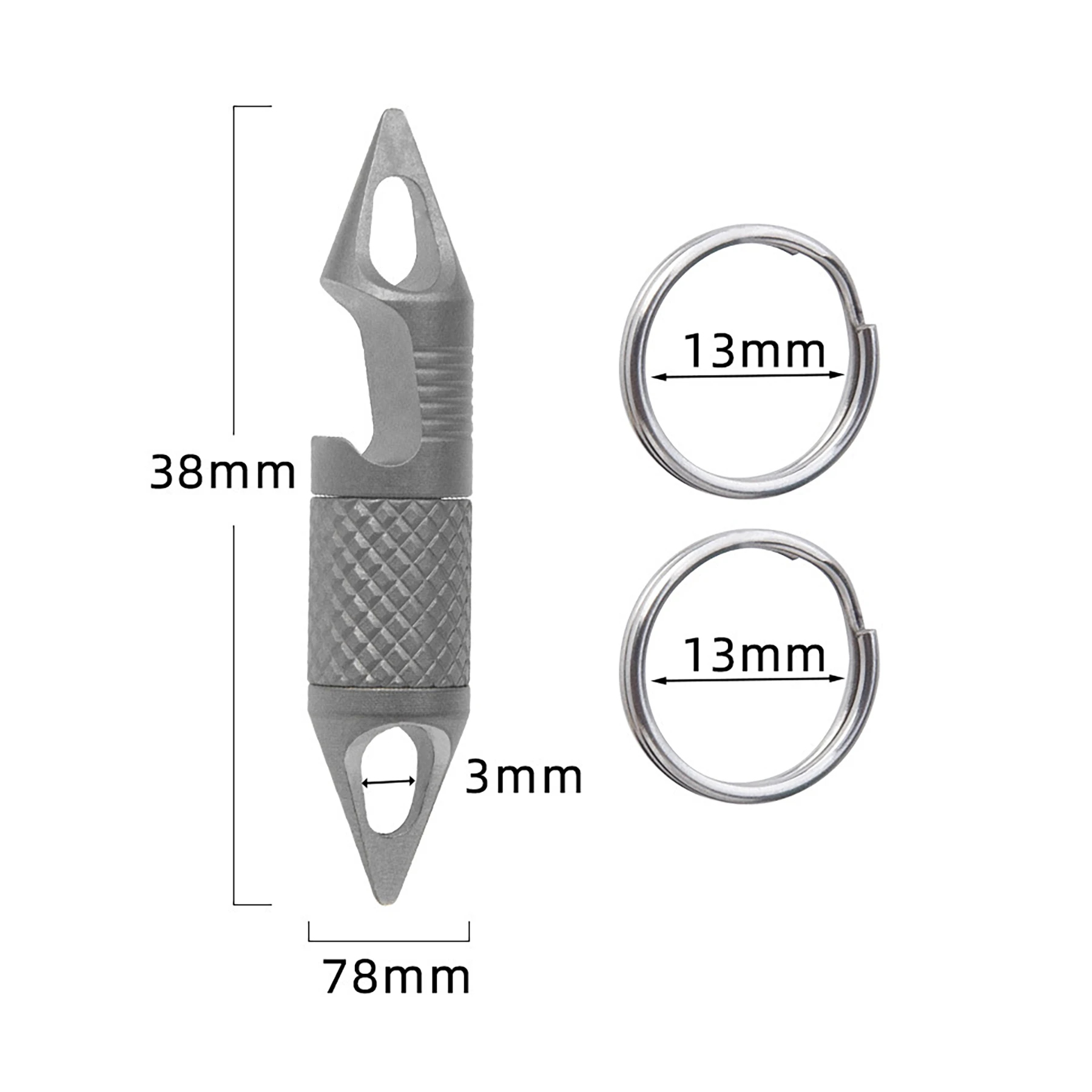 Уникальный дизайн Титановый инструмент TI TC4 универсальный для повседневного