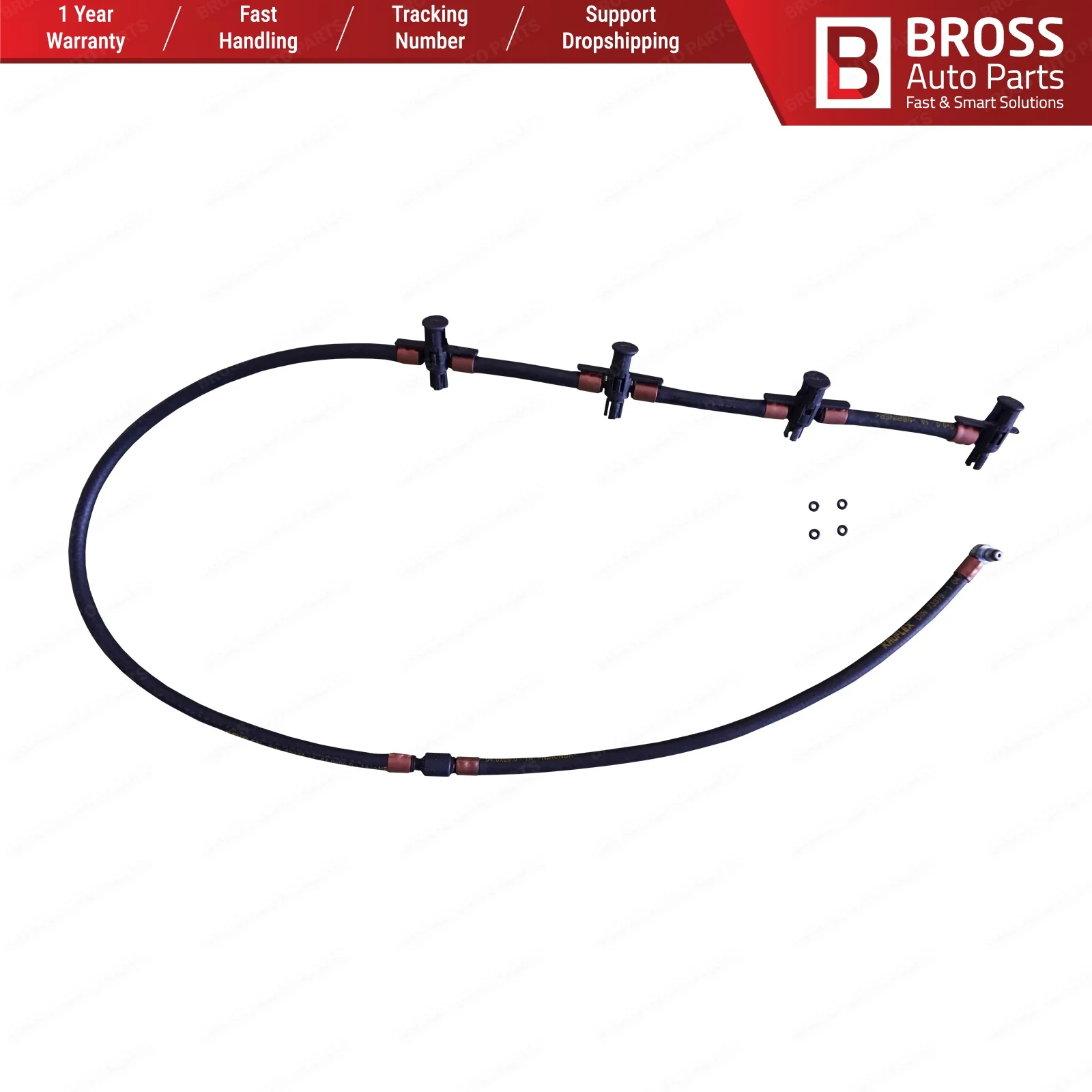 Bross BHC641 избыточный топливный шланг для 6460701532 Mercedes Vito Viano W639 Sprinter W906 2010 2017 OM646 OM611