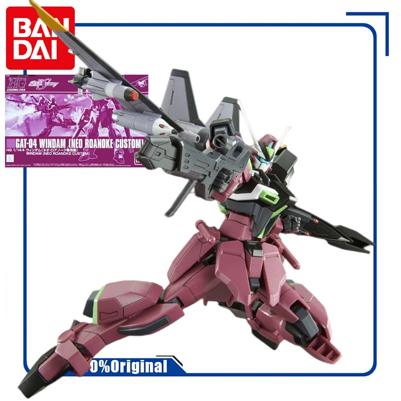 

Bandai Original Model Kit GUNDAM HG BD Gat-04 Windam Neo Roanoke Custom 1/144 Anime Action Figure Assembly Robot Toys for Boys