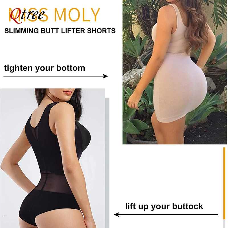 Women's Slimming Underwear Lingerie Bodysuit Full Body Shaper Waist Trainer Faja Shapewear Postpartum Recovery Hooks Lingerie