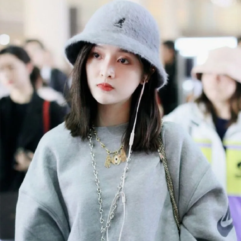 

Winter Hat Women Bucket Hat Fashion Bob Hat Chapeau Wholesale Fishermen Cap UV protection Visor Hats Female Girls