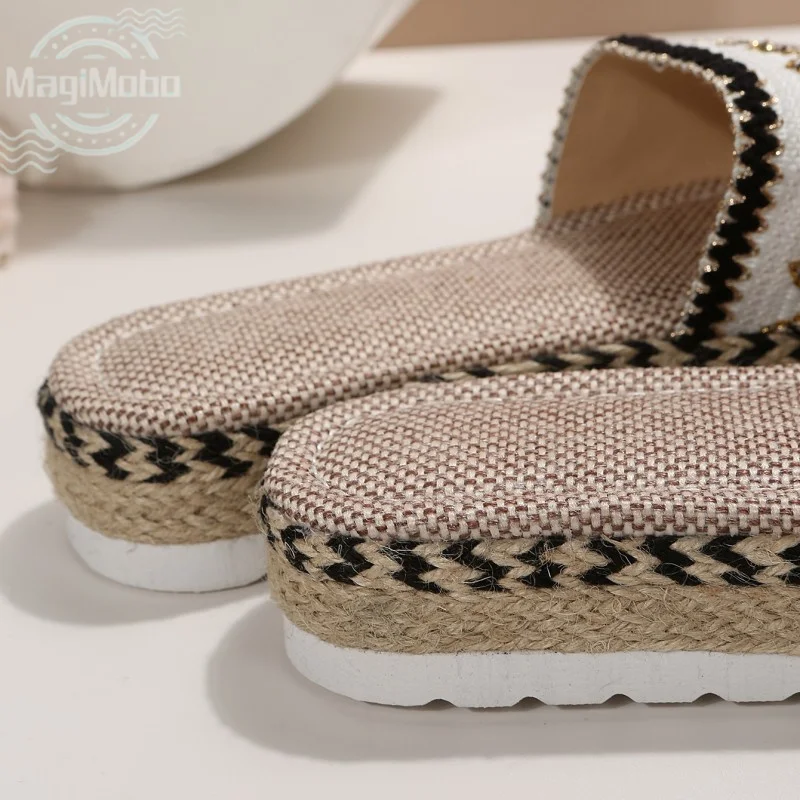 New Women Sandals Summer 2023 Casual Size 35-43 Women Slippers Wedges Fashion Platform Multi-Colors Female Beach Ladies Shoes