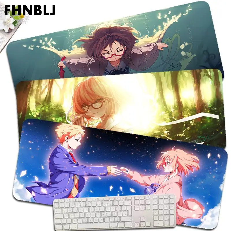

FHNBLJ большой игровой коврик для мыши с героями мультфильмов аниме за границей, коврик для клавиатуры и мыши, Настольный коврик, аксессуары дл...