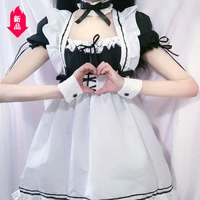 cute sweet plus size japanese girl student lolita dress maid outfit game anime cosplay costume skirt kawaii clothing