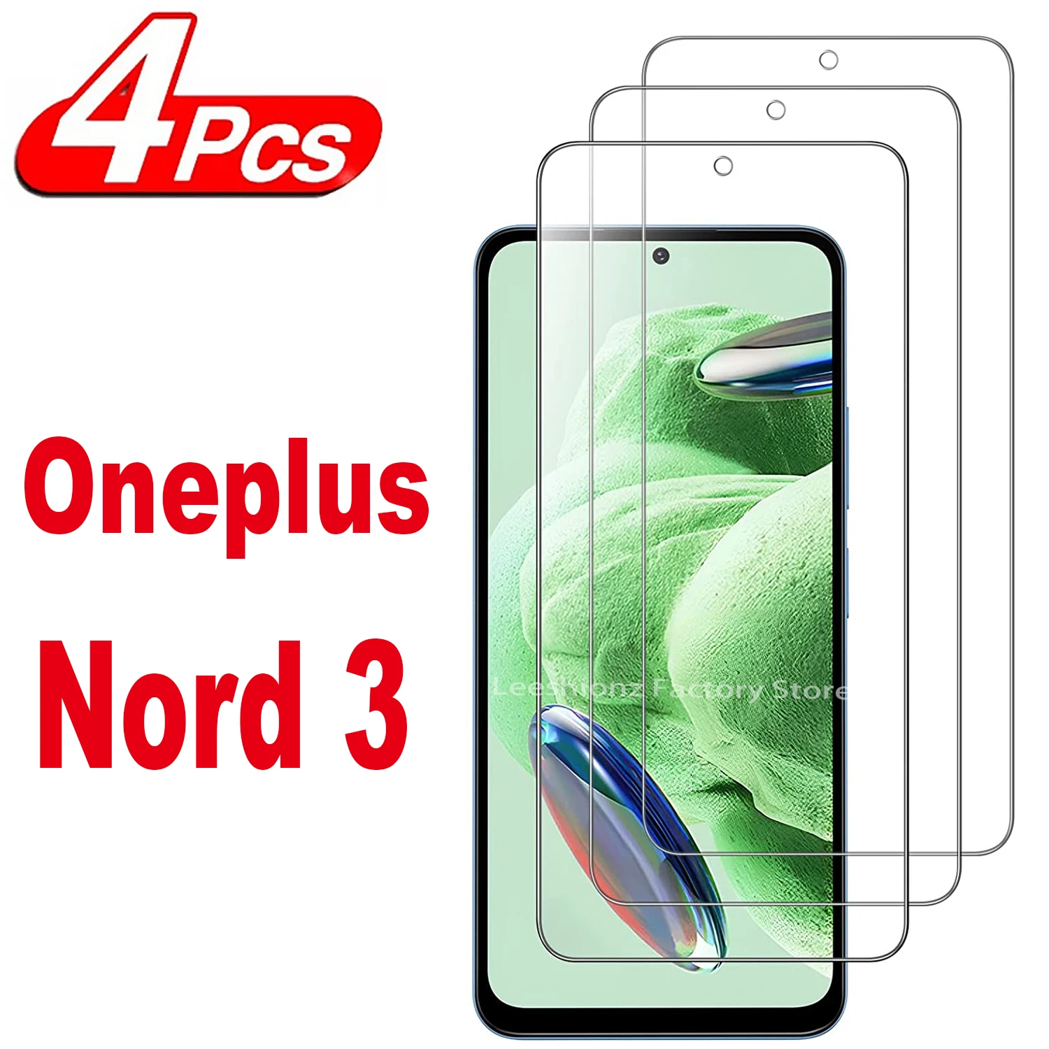 2/4Pcs Screen Protector Glass For OnePlus Nord 3 Tempered Glass Film