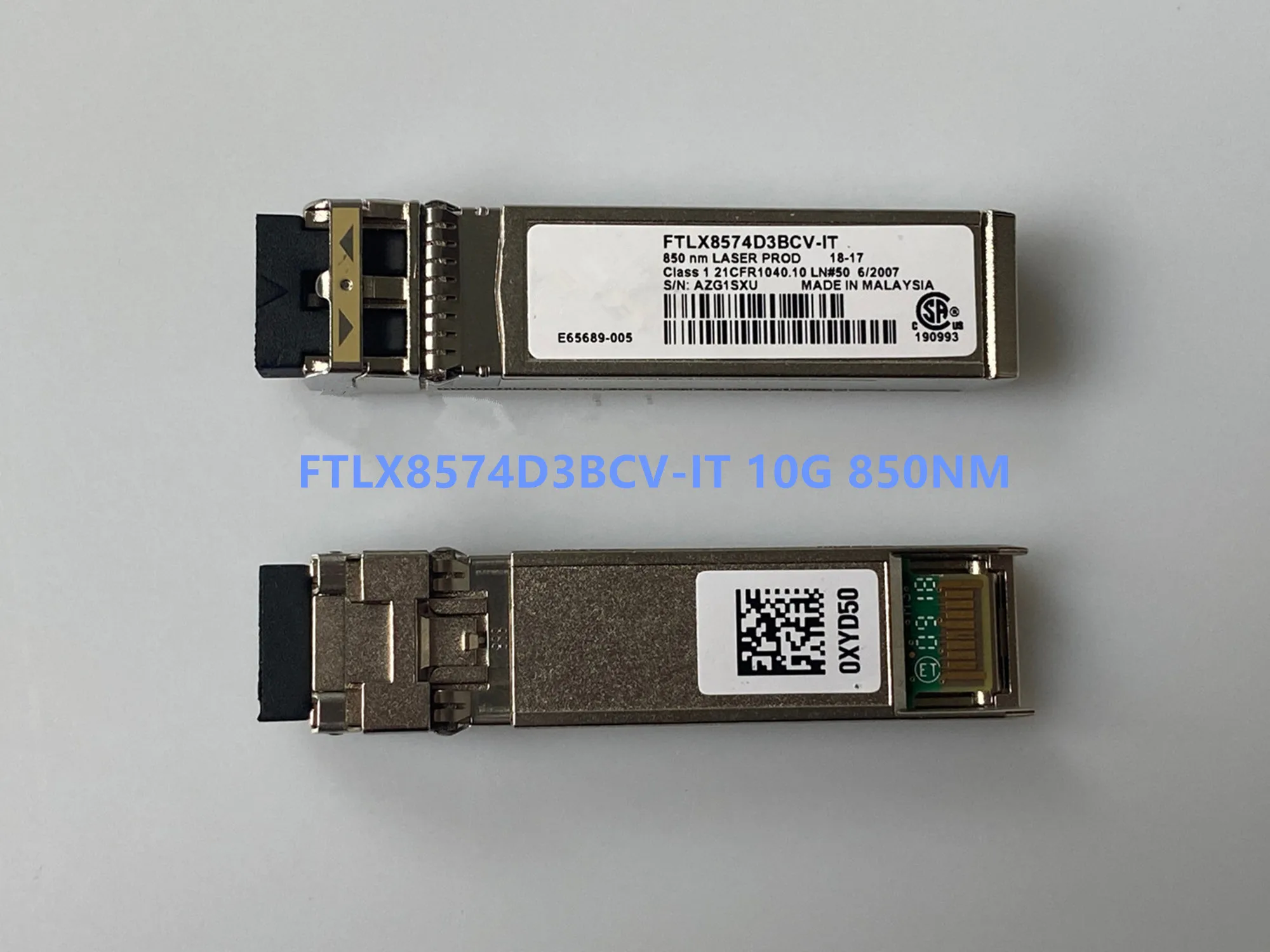 I-NTEL SFP Transceiver 850NM 10G SR FTLX8571D3BCV-IT FTLX8571D3BCVIT1 FTLX8574D3BCV-IT X520 X710 Module/Switch Compatible Module