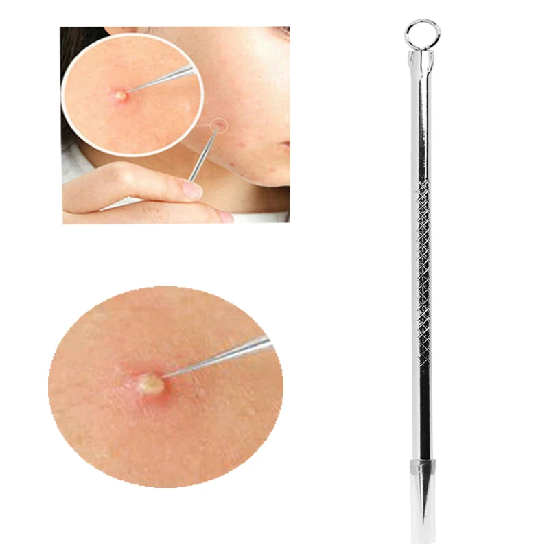 Acne Blackhead Remover Needles Black Spot Pimple Comedone Extractor Skin Care Women Beauty Treatment Pore Cleanser 1PC - купить по