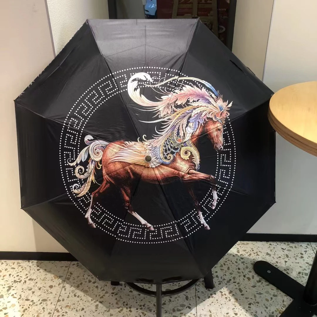 

High-quality luxury automatic anti-UV sunshade umbrella luxury umbrella umbrella rain women parasol umbrella