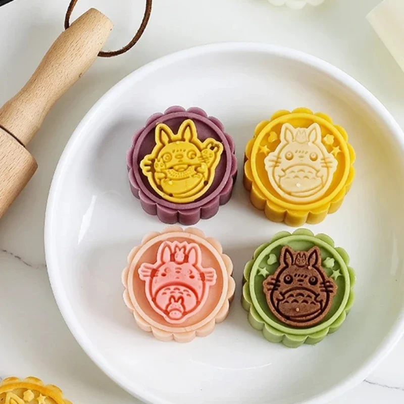 Форма для лунного пирога в форме мультяшного кота милый кот сделай сам ручная