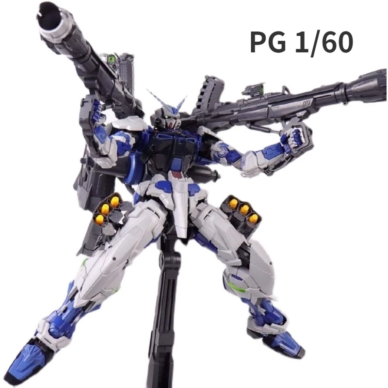 

Новые Аниме периферийные устройства Gundam PG Blue Heresy с двойной платформой базуки 1/60 Сборная модель игрушка коллекционный подарок