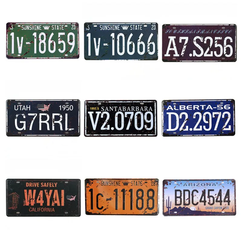 

Жестяные знаки в стиле солнечного света, 30*15 см