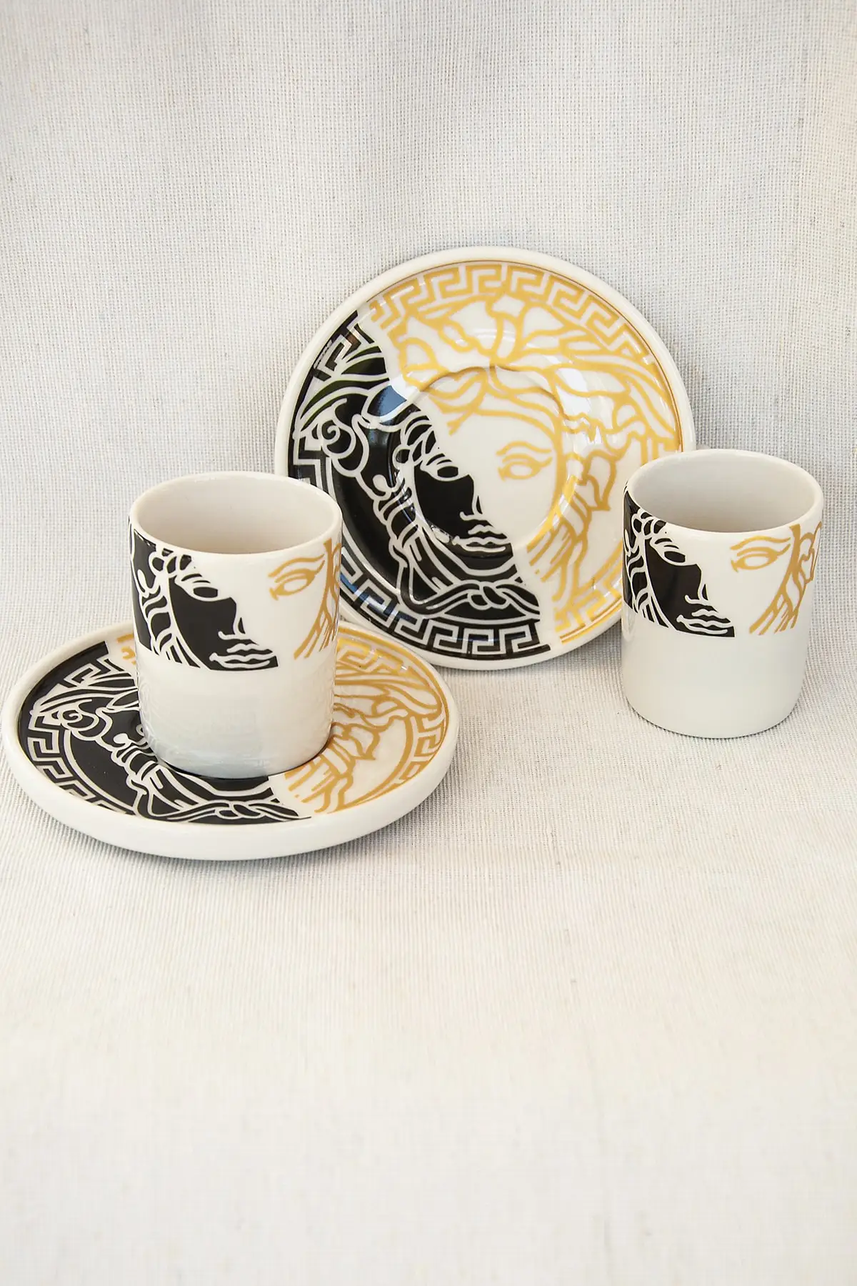 

Amazing Turkish Greek Arabic Coffee & Espresso Cup Set VSC Pattern Two Personality Coffee Cup Set