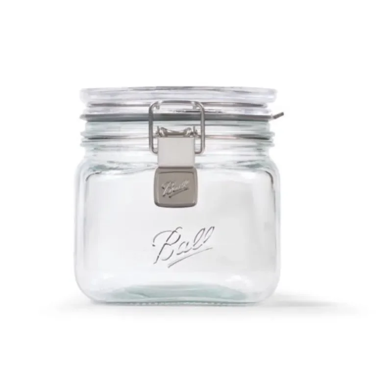 

Stylish Small Food Storage Containers with Lids for Kitchen Organizing - Glass Squeeze Jars & Pepper Spray Self Defense Contain