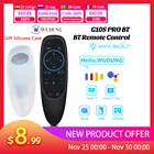Беспроводная мышь G10S PRO BT Smart Voice Remote Control 2,4G Gyro Backlight Mini для Android TV Box PC PK G10 G20 G20S G50S