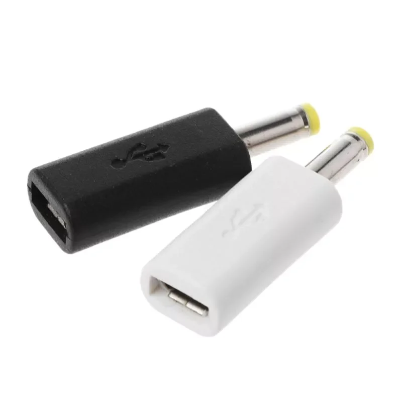 

Micro USB Female To DC 4.0x1.7mm Male Plug Jack Converter Adapter Charge For Sony PSP and more